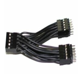 9-stifts HD Audio Intern Header Y splitterkabel 10cm