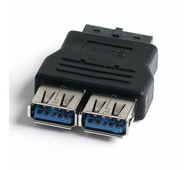 USB 3.0 Pinheader till 2x USB A