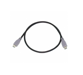 Micro USB hane till hane datakabel 1M, svart, stöder OTG