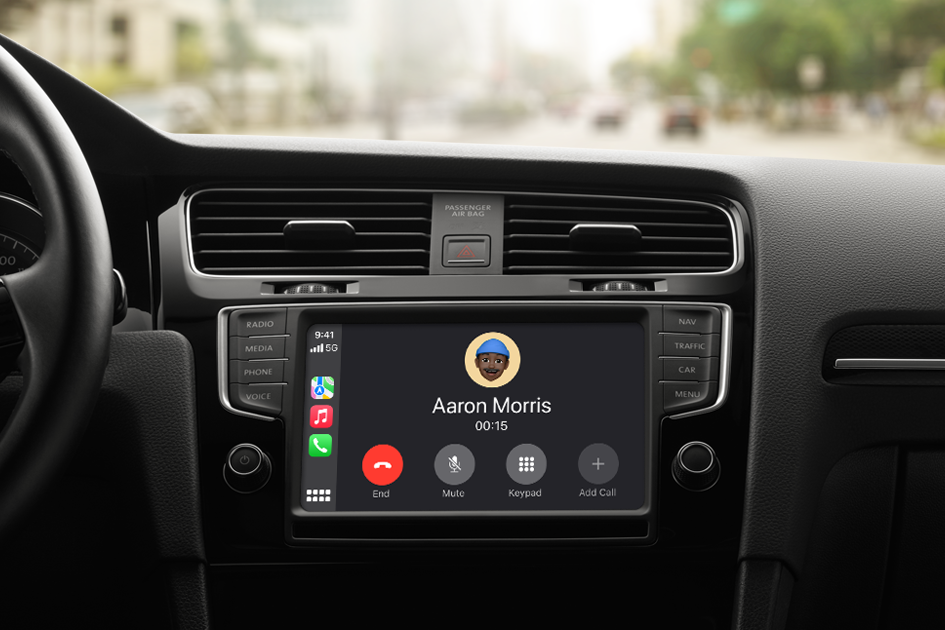 apple carplay använda