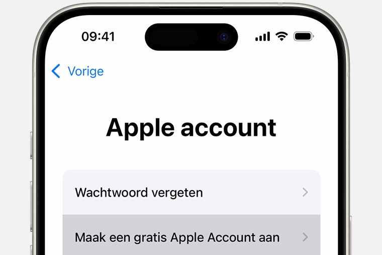 skapa apple id
