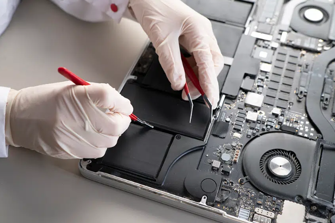 Laptop batteri byte