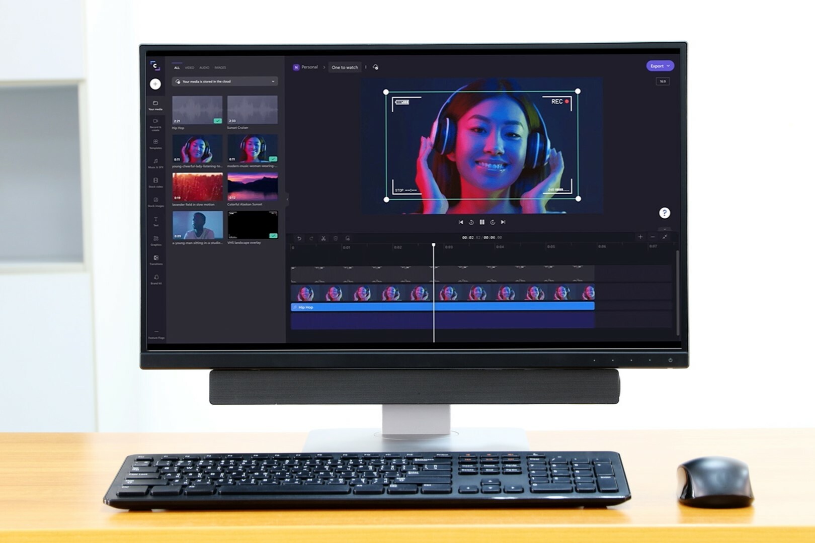 Laptop med 2 monitorer