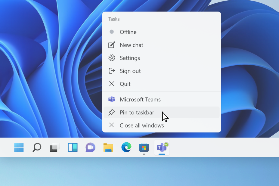 windows taakbalk